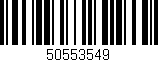 Código de barras (EAN, GTIN, SKU, ISBN): '50553549'