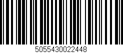 Código de barras (EAN, GTIN, SKU, ISBN): '5055430022448'