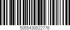 Código de barras (EAN, GTIN, SKU, ISBN): '5055430022776'
