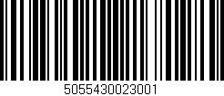 Código de barras (EAN, GTIN, SKU, ISBN): '5055430023001'