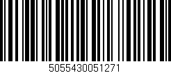 Código de barras (EAN, GTIN, SKU, ISBN): '5055430051271'