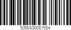 Código de barras (EAN, GTIN, SKU, ISBN): '5055430051554'