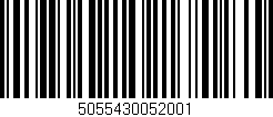 Código de barras (EAN, GTIN, SKU, ISBN): '5055430052001'