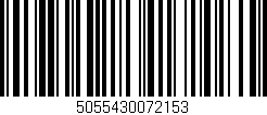 Código de barras (EAN, GTIN, SKU, ISBN): '5055430072153'