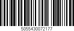 Código de barras (EAN, GTIN, SKU, ISBN): '5055430072177'