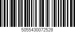 Código de barras (EAN, GTIN, SKU, ISBN): '5055430072528'