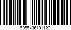 Código de barras (EAN, GTIN, SKU, ISBN): '5055436101123'