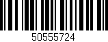 Código de barras (EAN, GTIN, SKU, ISBN): '50555724'