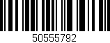 Código de barras (EAN, GTIN, SKU, ISBN): '50555792'