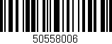Código de barras (EAN, GTIN, SKU, ISBN): '50558006'