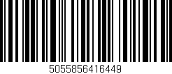 Código de barras (EAN, GTIN, SKU, ISBN): '5055856416449'