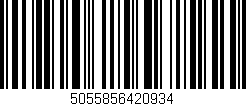 Código de barras (EAN, GTIN, SKU, ISBN): '5055856420934'