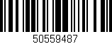 Código de barras (EAN, GTIN, SKU, ISBN): '50559487'