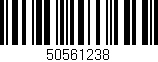 Código de barras (EAN, GTIN, SKU, ISBN): '50561238'