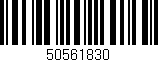 Código de barras (EAN, GTIN, SKU, ISBN): '50561830'