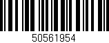 Código de barras (EAN, GTIN, SKU, ISBN): '50561954'
