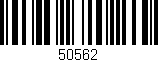 Código de barras (EAN, GTIN, SKU, ISBN): '50562'