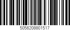 Código de barras (EAN, GTIN, SKU, ISBN): '5056208801517'