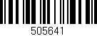 Código de barras (EAN, GTIN, SKU, ISBN): '505641'