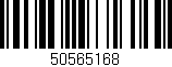 Código de barras (EAN, GTIN, SKU, ISBN): '50565168'