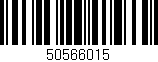 Código de barras (EAN, GTIN, SKU, ISBN): '50566015'