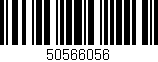 Código de barras (EAN, GTIN, SKU, ISBN): '50566056'