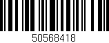 Código de barras (EAN, GTIN, SKU, ISBN): '50568418'