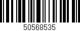 Código de barras (EAN, GTIN, SKU, ISBN): '50568535'