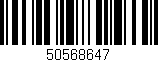 Código de barras (EAN, GTIN, SKU, ISBN): '50568647'
