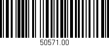 Código de barras (EAN, GTIN, SKU, ISBN): '50571.00'