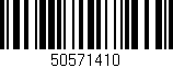 Código de barras (EAN, GTIN, SKU, ISBN): '50571410'