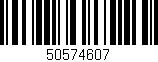 Código de barras (EAN, GTIN, SKU, ISBN): '50574607'