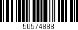 Código de barras (EAN, GTIN, SKU, ISBN): '50574888'