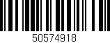 Código de barras (EAN, GTIN, SKU, ISBN): '50574918'