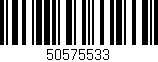 Código de barras (EAN, GTIN, SKU, ISBN): '50575533'