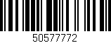 Código de barras (EAN, GTIN, SKU, ISBN): '50577772'