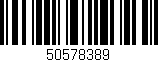 Código de barras (EAN, GTIN, SKU, ISBN): '50578389'