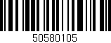 Código de barras (EAN, GTIN, SKU, ISBN): '50580105'