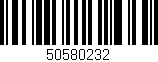 Código de barras (EAN, GTIN, SKU, ISBN): '50580232'