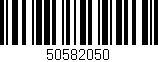 Código de barras (EAN, GTIN, SKU, ISBN): '50582050'