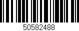 Código de barras (EAN, GTIN, SKU, ISBN): '50582488'
