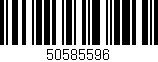 Código de barras (EAN, GTIN, SKU, ISBN): '50585596'