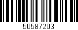 Código de barras (EAN, GTIN, SKU, ISBN): '50587203'