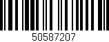 Código de barras (EAN, GTIN, SKU, ISBN): '50587207'