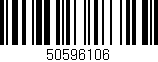 Código de barras (EAN, GTIN, SKU, ISBN): '50596106'