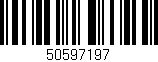 Código de barras (EAN, GTIN, SKU, ISBN): '50597197'