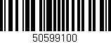Código de barras (EAN, GTIN, SKU, ISBN): '50599100'