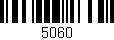 Código de barras (EAN, GTIN, SKU, ISBN): '5060'