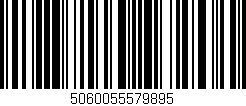 Código de barras (EAN, GTIN, SKU, ISBN): '5060055579895'