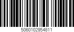 Código de barras (EAN, GTIN, SKU, ISBN): '5060102954811'